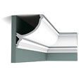 ORAC DECOR - Grande Corniche Inspirée De La Forme De L'ove C900 - L200 X H17,1 X L14,6 - Orac Decor - vignette