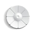 ORAC DECOR - Coin En Fleur Pour Finition P20 - L6,1 X H0,8 X L6,1 Cm - Orac Decor - vignette