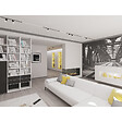 ORAC DECOR - Petite Corniche Flexible À La Forme Épurée Sx187f - L200 X H7,5 X L1,2 - Orac Decor - vignette