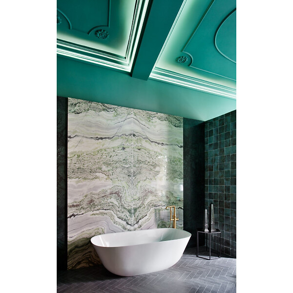 ORAC DECOR - Petite Fleur De Plafond Décorative R12 - L19,5 X H1,8 X L19,5 - Orac Decor - large