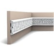 ORAC DECOR - Cimaise Aux Motifs De Feuilles P7020 - L200 X H11,1 X L1,9 - Orac Decor - vignette