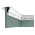 ORAC DECOR - Corniche Ornée De Motifs D'oves C212 - L200 X H7,5 X L4,5 - Orac Decor - vignette