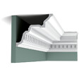 ORAC DECOR - Grande Corniche Classique Ornée De Motifs Dentelés C422 - L200 X H16,4 X L19,4 - Orac Decor - vignette