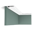 ORAC DECOR - Corniche Plate Simple C356 - L200 X H2 X L10 - Orac Decor - vignette
