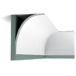 ORAC DECOR - Grande Corniche Asymétrique En Forme De C C990 - L200 X H15,9 X L21,6 - Orac Decor - vignette