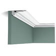 ORAC DECOR - Corniche Plate C355 - L200 X H3,5 X L11,1 - Orac Decor - vignette