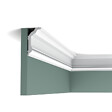 ORAC DECOR - Corniche Plate Pour Bordures Cx176 - L200 X H8 X L4 - Orac Decor - vignette