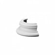 ORAC DECOR - Demi-base Dorique Pour Demi-colonne K1151 - L32 X H12,5 X L16 - Orac Decor - vignette