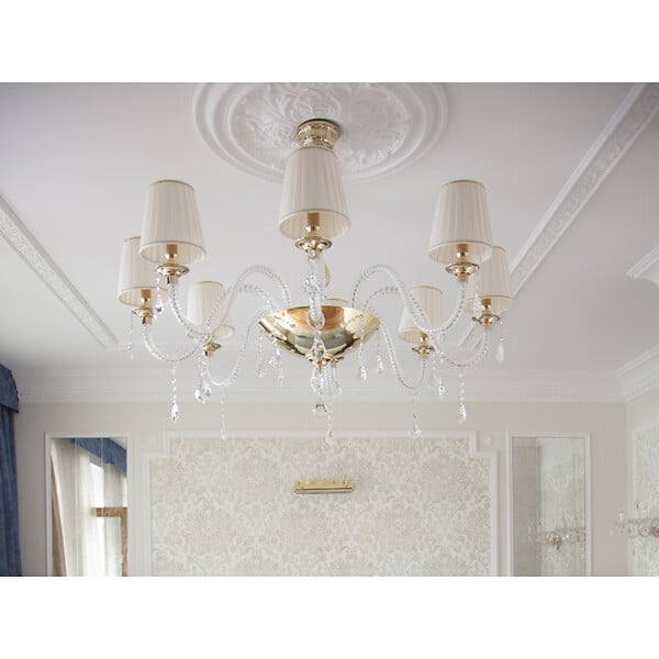 ORAC DECOR - Grande Rosace Avec Découpes Classiques R52 - Diam. 69.5 - Orac Decor - large