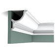 ORAC DECOR - Grande Corniche Inspirée De La Forme De L'ove C901 - L200 X H14,8 X L12,4 - Orac Decor - vignette