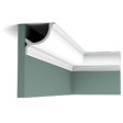 ORAC DECOR - Petite Corniche, Inspirée De La Forme De L'ove C902 - 200x10,3x10,3 - Orac Decor - vignette