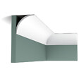 ORAC DECOR - Profil Très Simple Aux Bords Fins Cx126 - L200 X H8,7 X L8,7 - Orac Decor - vignette