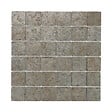 U-TILE - Mosaïque en pierre naturelle 100 x 50 cm - carreau 5 x 5 cm cuivre - vignette