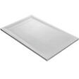 U-TILE - Receveur de douche blanc 120 x 90 cm en résine solid surface - grille caniveau - vignette