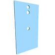 U-TILE - Réhausse pour receveur à carreler 200 x 120 cm x 8 mm d'épaisseur - vignette