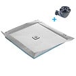U-TILE - Receveur de douche à carreler standard 80 x 80 cm x 4 mm - vignette
