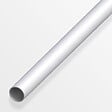 ALFER - Tube rond 10mm aluminium anodisé argent 1m - vignette