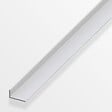 ALFER - Cornière inégale aluminium anodisé argent 40x15mmx1m - vignette