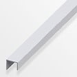 ALFER - Cimaise 20x22x15mm aluminium anodisé argent 1m - vignette