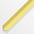 ALFER - Cornière égale aluminium anodisé laiton 10x10mmx1m - vignette