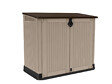 KETER - Coffre résine Caracas 880L - Beige - L.132xH.113.5xP.71.5cm - vignette