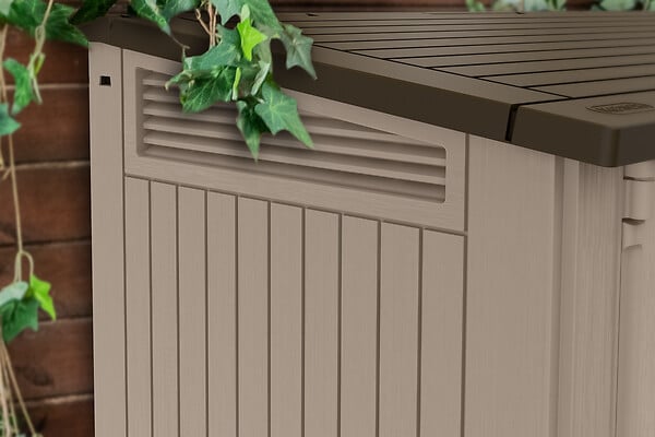 KETER - Coffre résine Store-It-Out - Beige - L.132xH.113.5xP.71.5cm - large