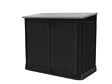 KETER - Coffre multifonctions - Resine - Noir sans vernis - 880L - vignette