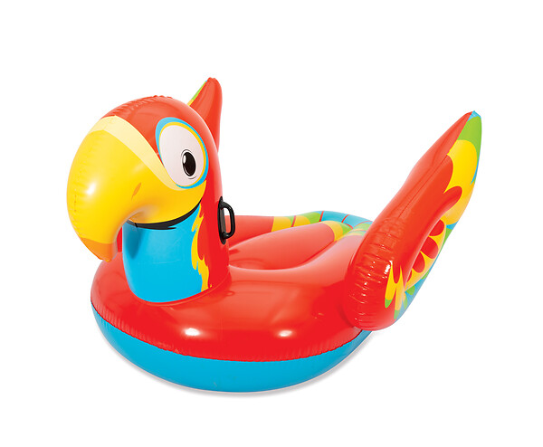 BESTWAY - Bouée XXL  Perroquet - large