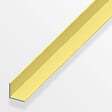 ALFER - Cornière égale aluminium anodisé laiton 10x10mmx2m - vignette