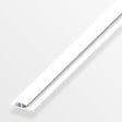 ALFER - Profilé en H 4x25mm PVC blanc 1m - vignette