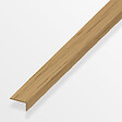 ALFER - Cornière inégale PVC chêne clair 19x22mmx1m - vignette