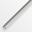 ALFER - U profilé 10x18mm intérieur 6mm PVC blanc 2m - vignette