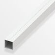 ALFER - Tube carré 23.5mm PVC blanc 1m - vignette