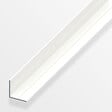 ALFER - Cornière égale aluminium epoxy blanc brillant filmé 19.5mmx1m - vignette