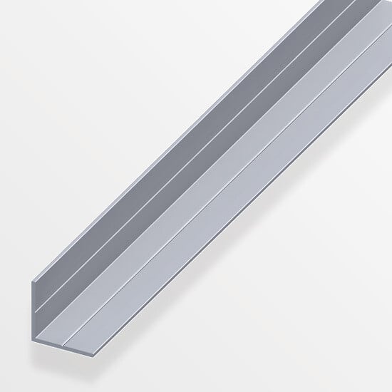 ALFER - Cornière égale aluminium brut 7.5mmx1m - large