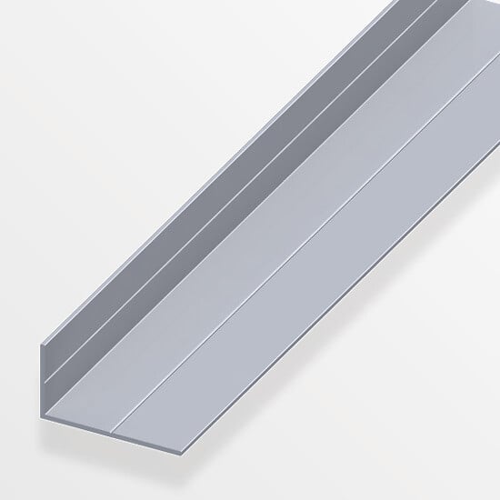 ALFER - Cornière inégale aluminium brut 19.5x35.5mmx1m - large