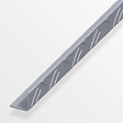 ALFER - Cornière égale grain de riz aluminium brut 29.5mmx2.5m - vignette