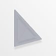 ALFER - 4goussets aluminium brut 60x60mm - vignette