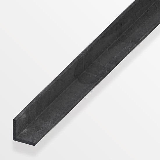 ALFER - Cornière égale acier laminé à chaud gris 20x20mmx1m - large