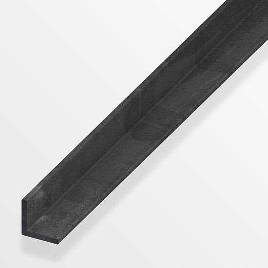 ALFER - Cornière égale acier laminé à chaud gris 35x35mmx1m - large