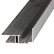 DHAZE - Profil H bordure aluminium - 3 m - 16mm - vignette