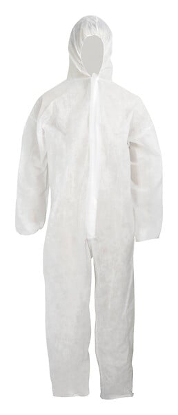 MANUFRANCE - Combinaison jetable XL - Polypropylène blanc - Usage unique - large