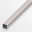 ALFER - Tube carré profilé à froid 25x25mm acier gris 1m - vignette