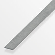 ALFER - Plat 25mm acier étiré gris acier 1m - vignette
