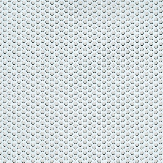 ALFER - Tôle perforée rond 1.5mm aluminium anodisé argent 25x50cm - large