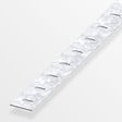 ALFER - Plat perforé 35.5mm acier zingué 1m - vignette