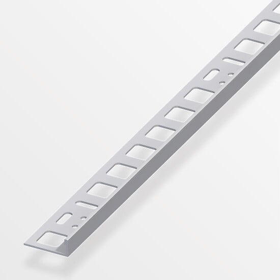 ALFER - Arrêt carrelage inox V2A 10x2.5mm - large