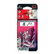 RED HEAD - Lot de 8 chevilles et vis couleur RED HEAD, Diam.6 mm x L.37 mm - vignette