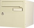 CENTRALE BRICO - Boîte Aux Lettres Normalisée 2 Portes Extérieur Renz Acier Beige Brillant - vignette