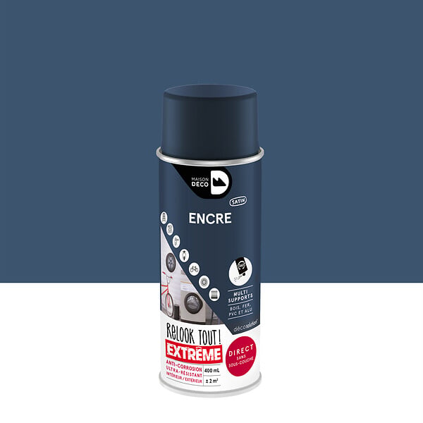 MAISON DECO - Bombe de peinture - Relook Tout Extrême - Encre satin 400ml - large